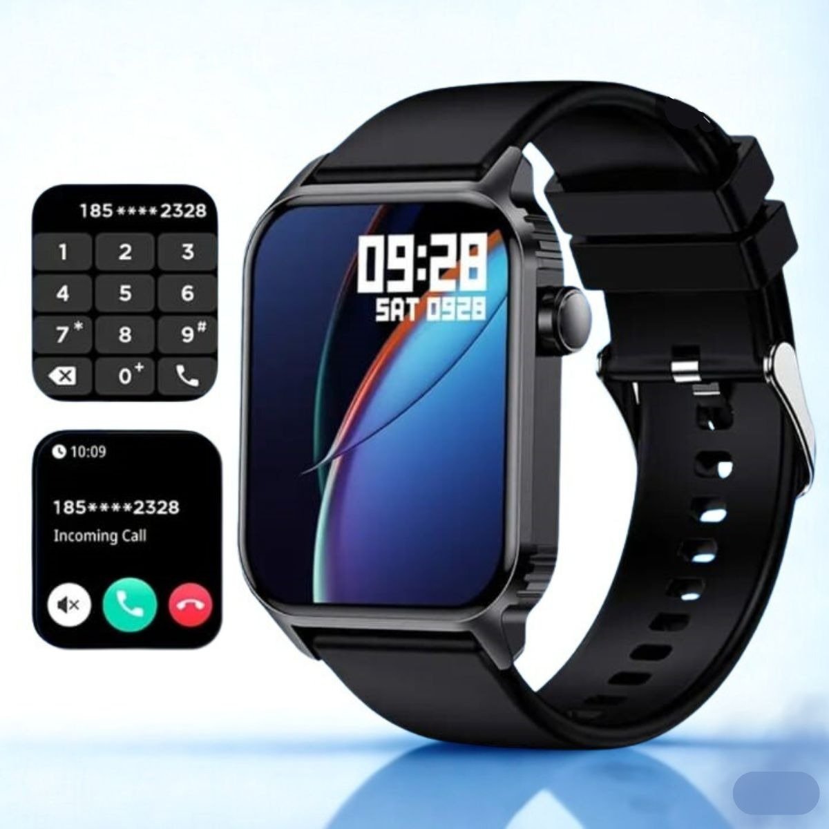 Reloj inteligente Gwenland de 4,65 cm con pantalla completa